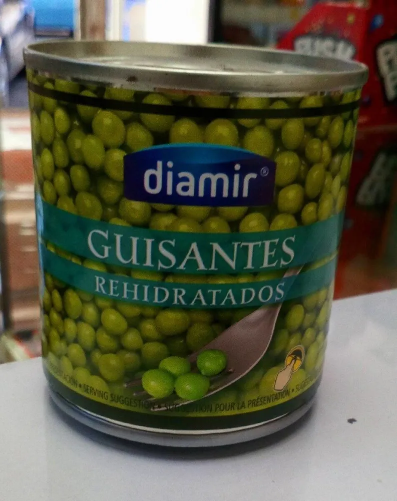 Guisantes Rehidratados Diamir