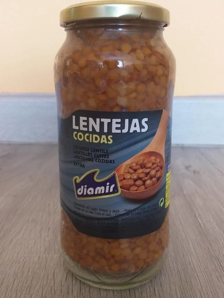 Lentejas cocidas