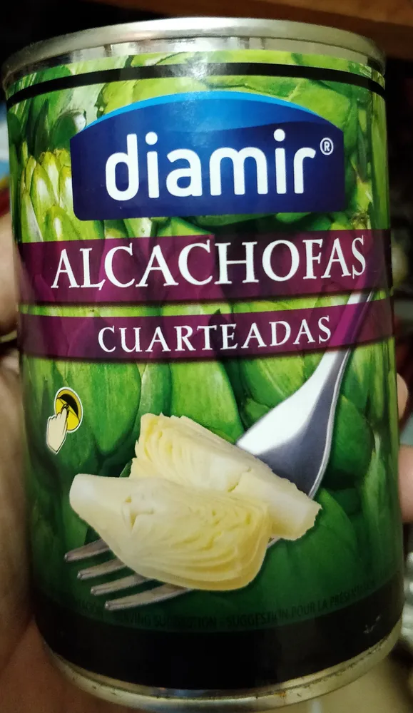 Alcachofas cuarteadas