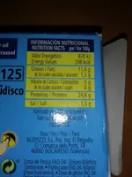 Sardinas en aceite de girasol