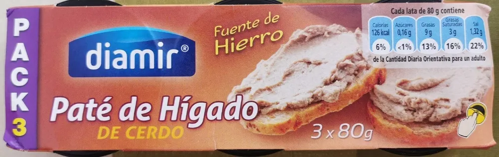 Pate de higado de cerdo