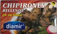 Chipirones rellenos en su tinta - Diamir
