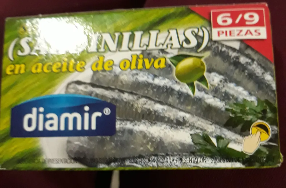 Diamir Sardines Olive Oil 90G
