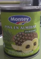 Piña en almíbar