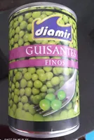 Guisantes finos