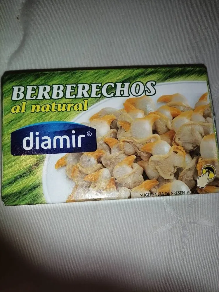 Berberechos al natural