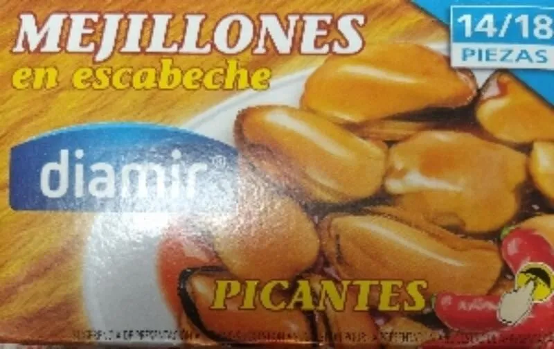 Mejillones - Miesmuscheln - Pikant Mariniert