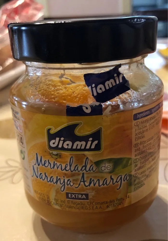 Mermelada de naranja amarga