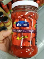 Di amir pimientos asados en tiras