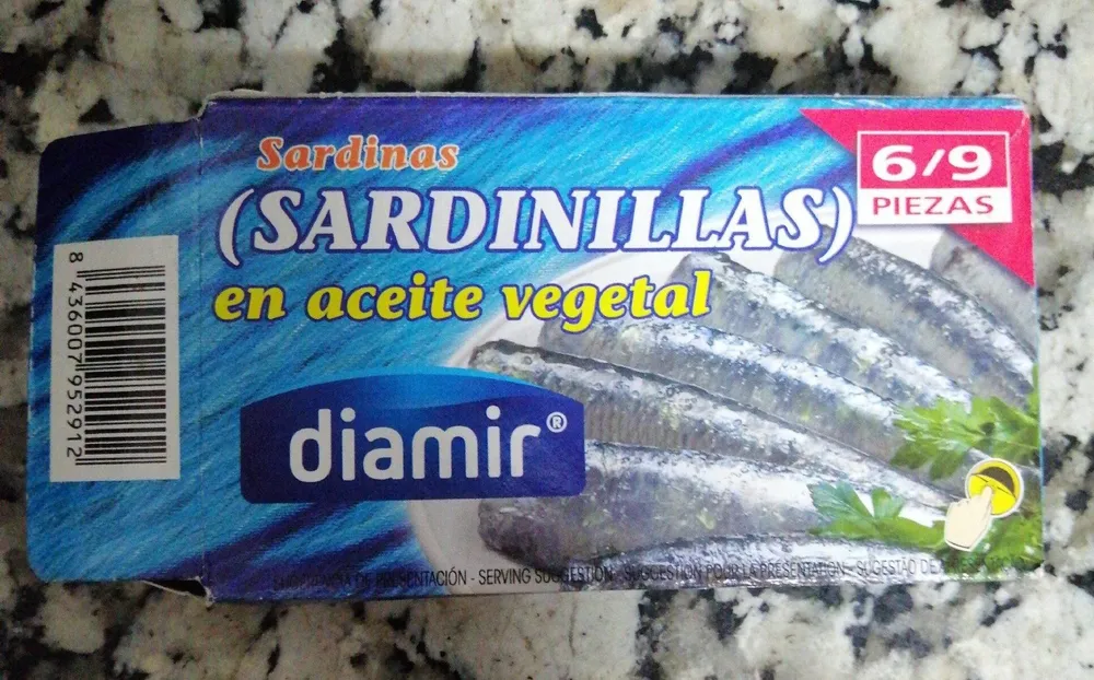 Sardinillas en aceite vegetal