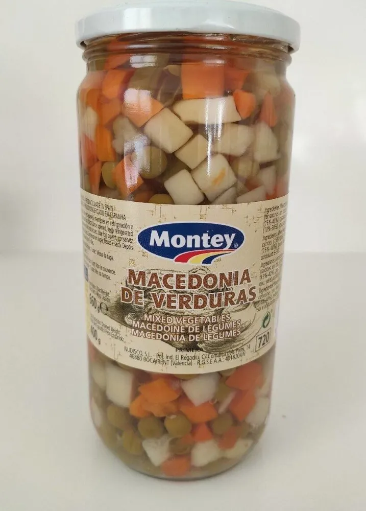 Macedonia de verduras