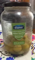 Aceituna verde entera sabor anchoa