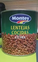 Lentejas cocidas extra