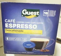 Café espresso descafeinado