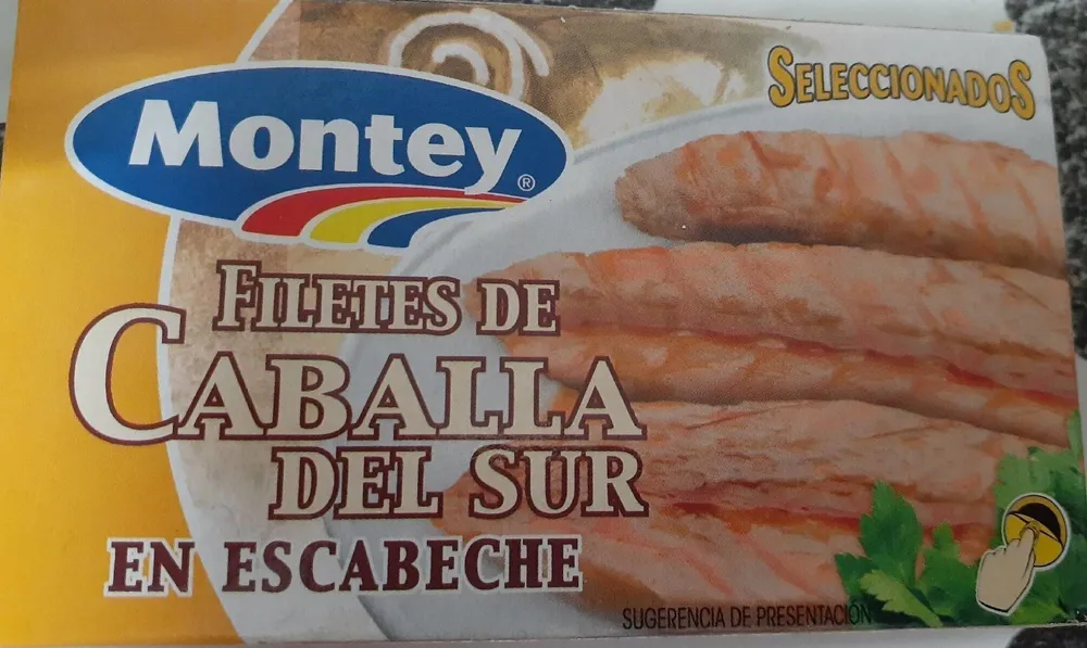 Filetes de caballa del sur en escabeche