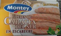 Filetes de caballa del sur en escabeche