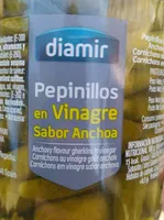 Pepinillos en vinagre sabor anchoa