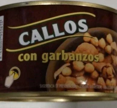 Callos con garbanzos