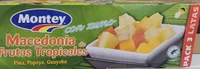 Macedonia de frutas tropicales