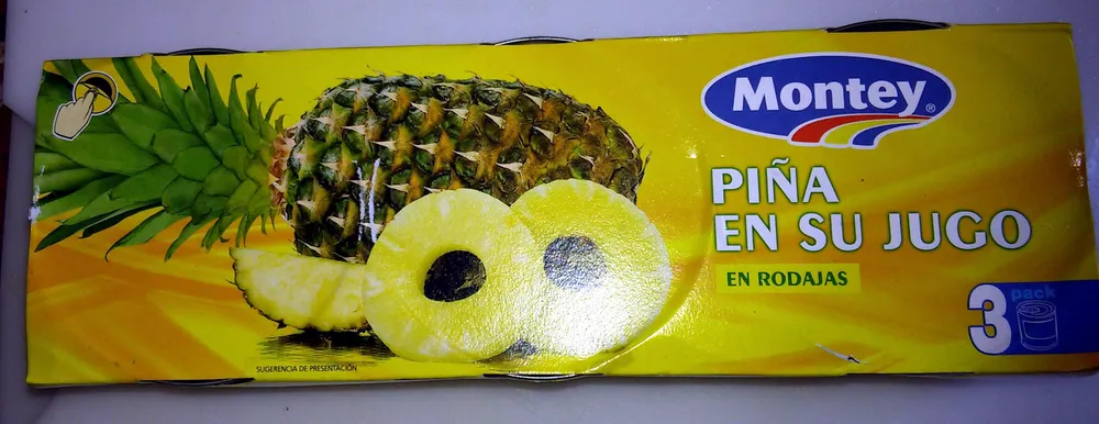 piña en su jugo