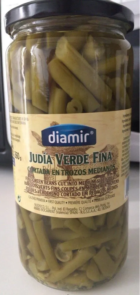 Judia verde fina