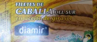 Filetes de caballa del sur en aceite de girasol
