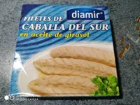 Filetes de caballa del Sur en aceite de girasol
