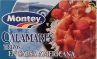 Cons.calamares Montey En Salsa Americana 120 GR.