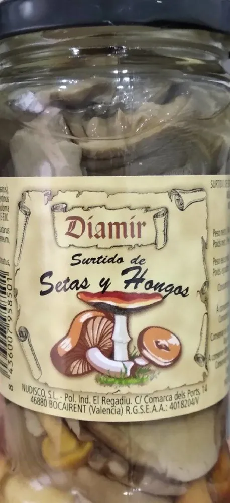 Surtido de Setas y Hongos