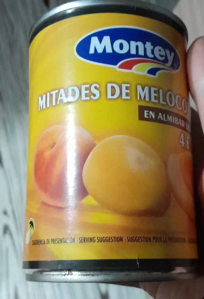 Mitades de melocotón