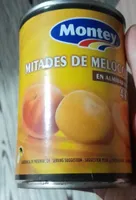 Mitades de melocotón