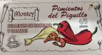 Pimientos del piquillo rellenos de bacalao y gambas