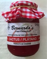 Mermelada de cactus/ plátano