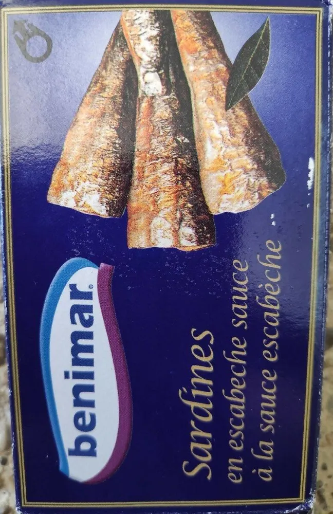 Sardines sauce escabeche