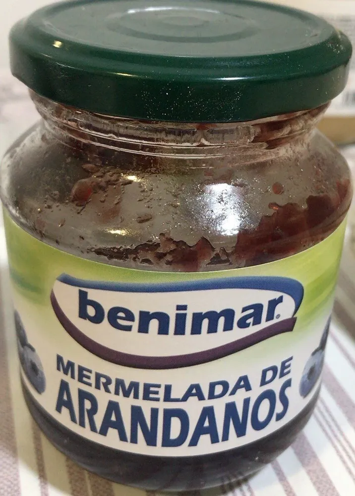 Mermelada de arandanos