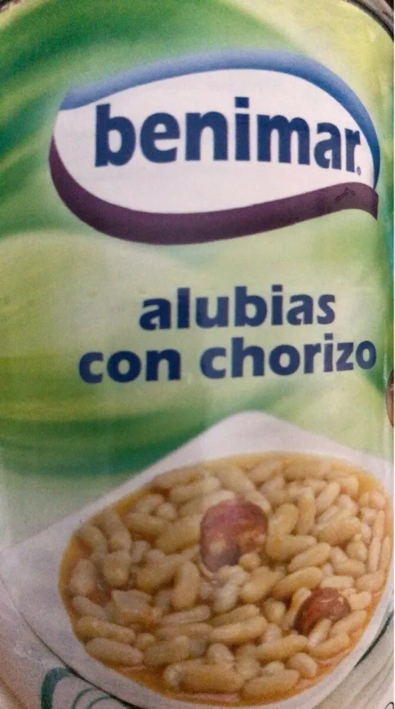 Alubias con chorizo