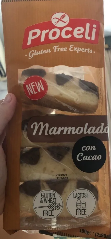 Marmolado con cacao