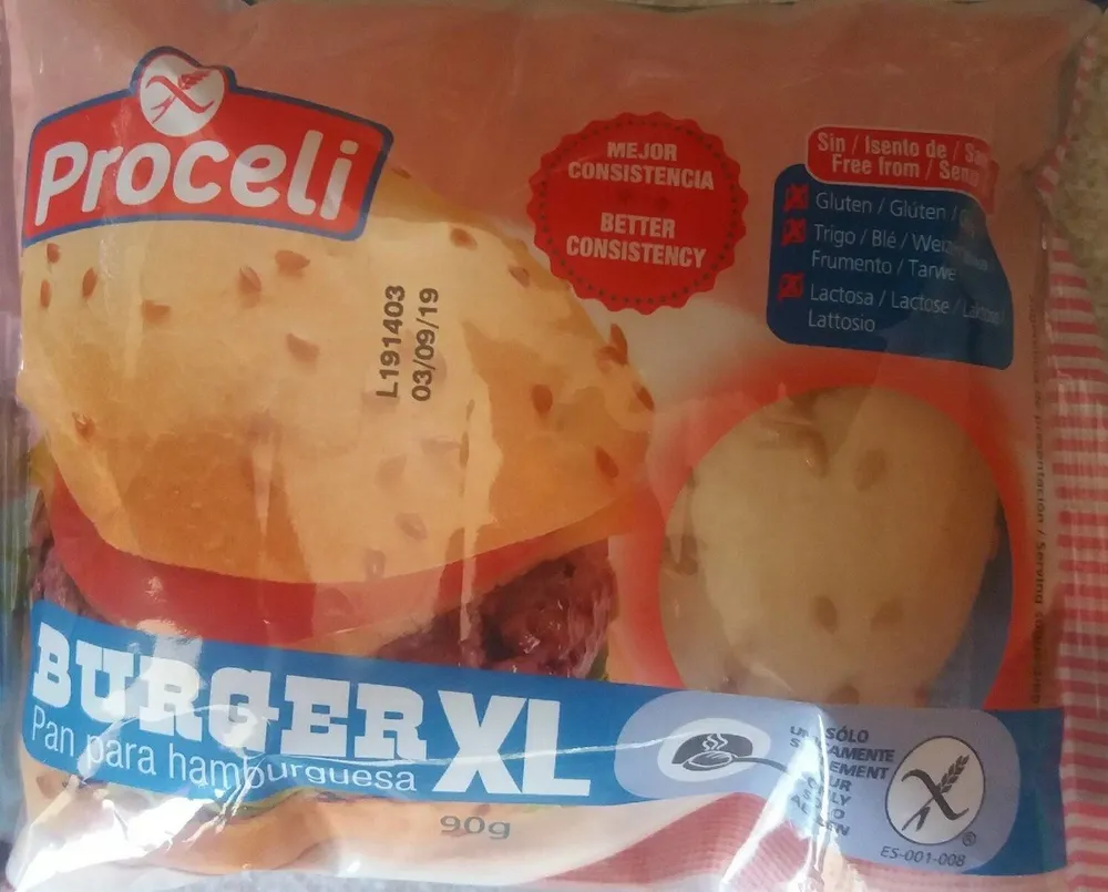 Pan para hamburguesa