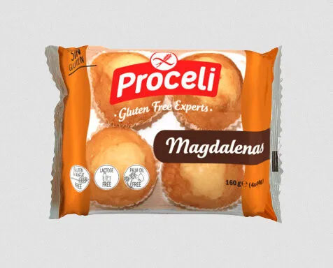 Magdalenes Sense Gluten 4X40G Proceli