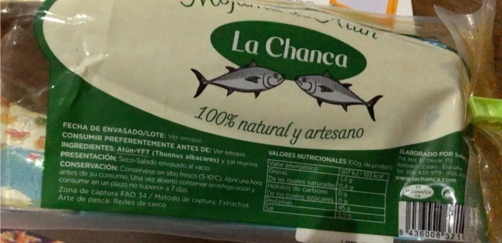 Mojama de atún