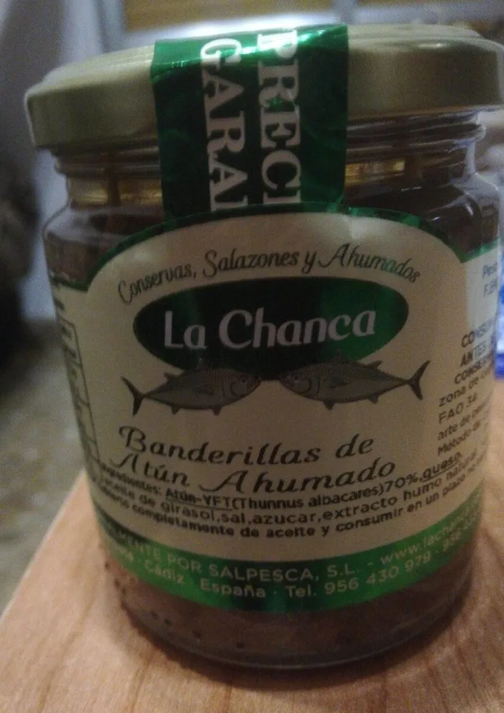 Banderillas de Atún Ahumadas