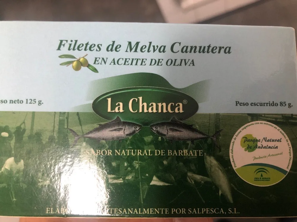 Filetes de melva canutera