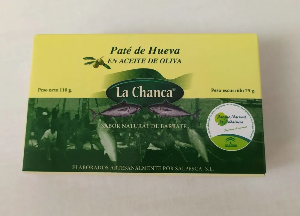 Paté de Hueva en Aceite de Oliva