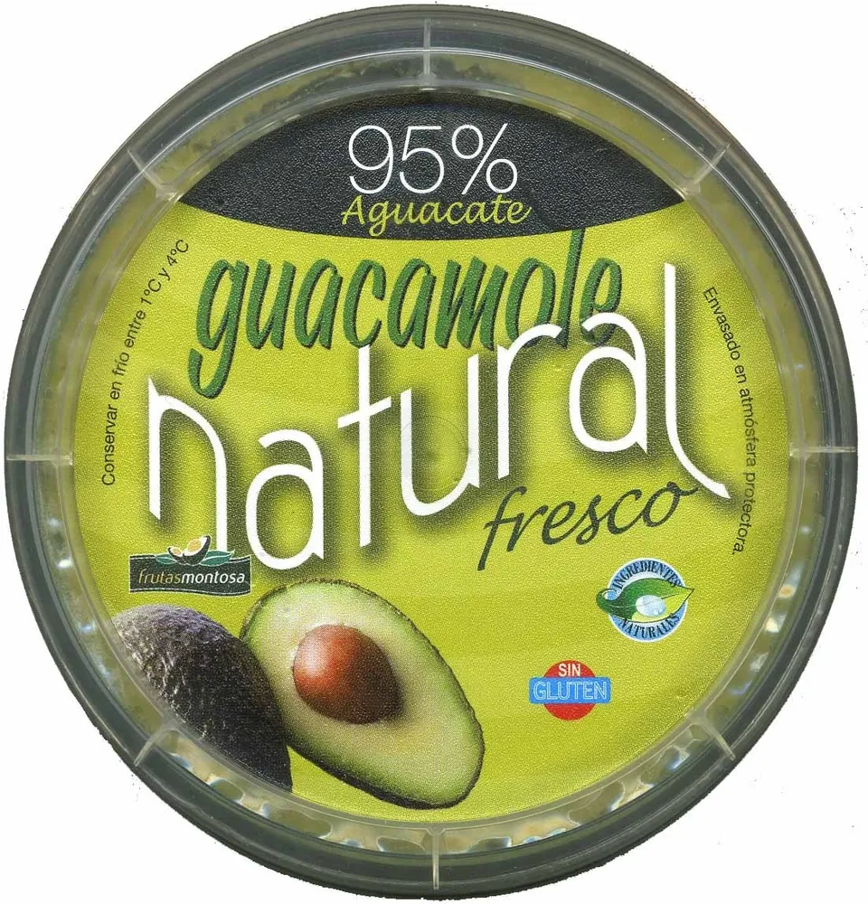 Guacamole natural fresco