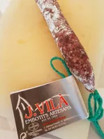 Fuet con albahaca