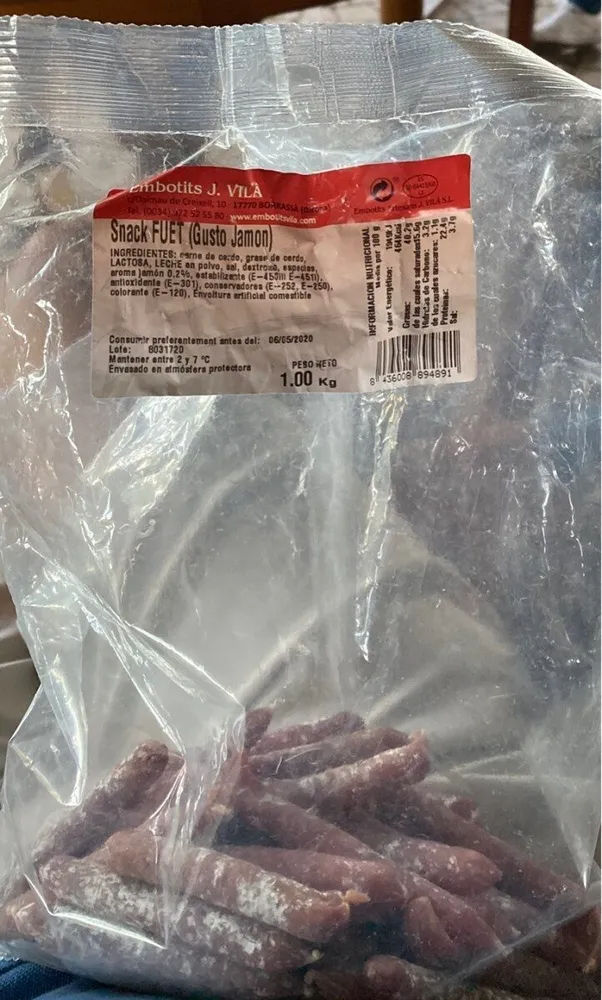Snack Fuet (Gusto Jamón)