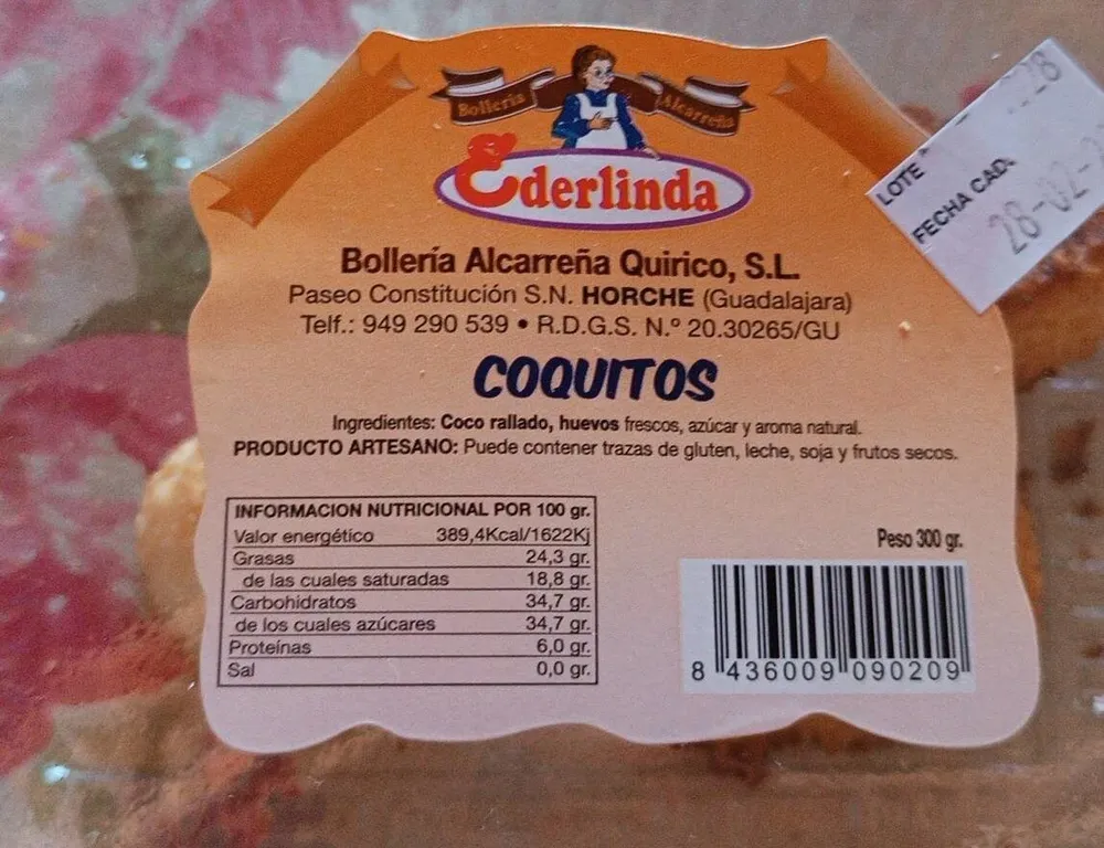 Coquitos Ederlinda Horche