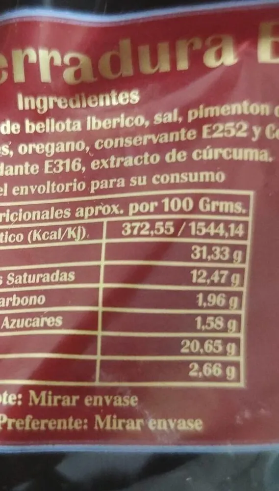 Chorizo herradura