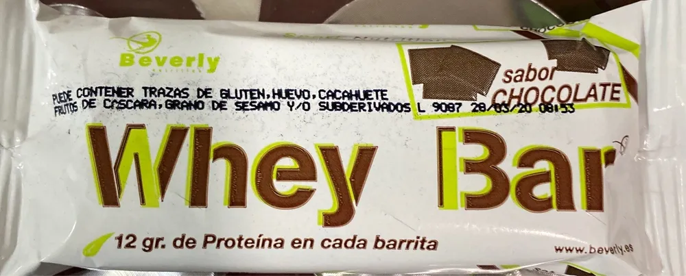 Barrita Whey Bar