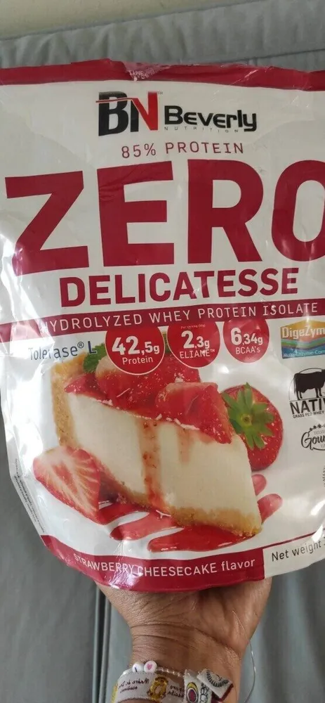 Zero delicatesse strawberry cheesecake
